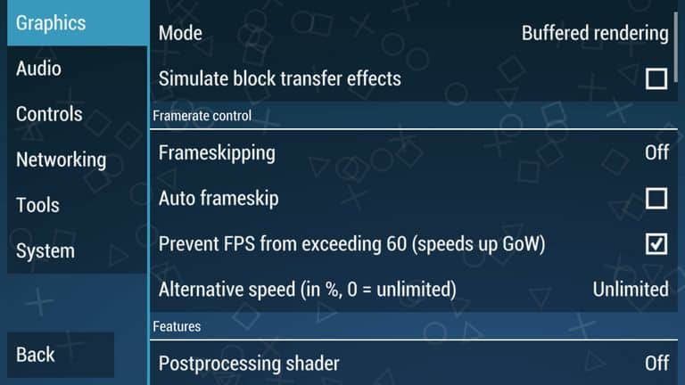 Ppsspp settings explained