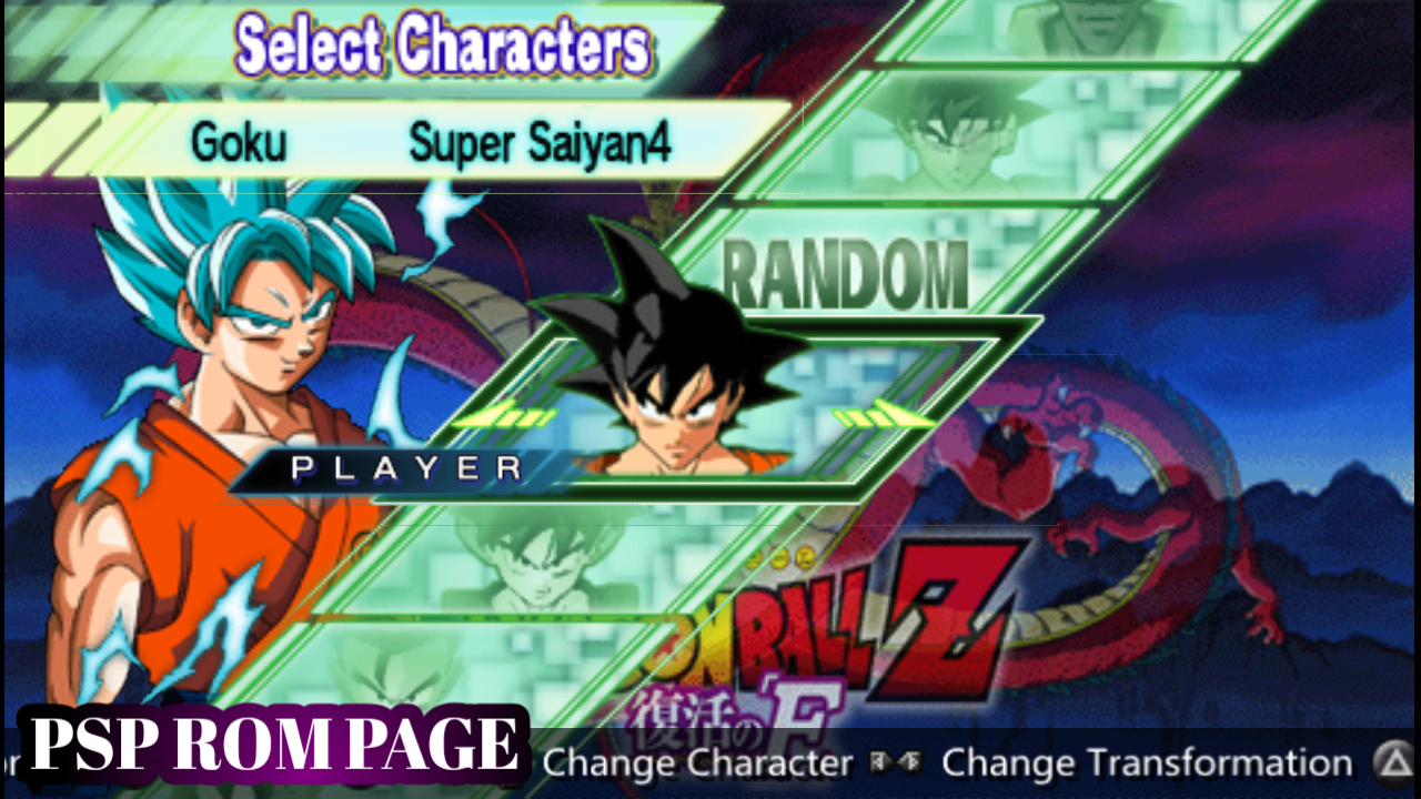 dragon ball z ppsspp game download